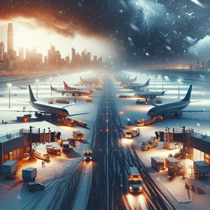 Snow forces late-night operations at Frankfurt Airport, but Hahn runs smoothly