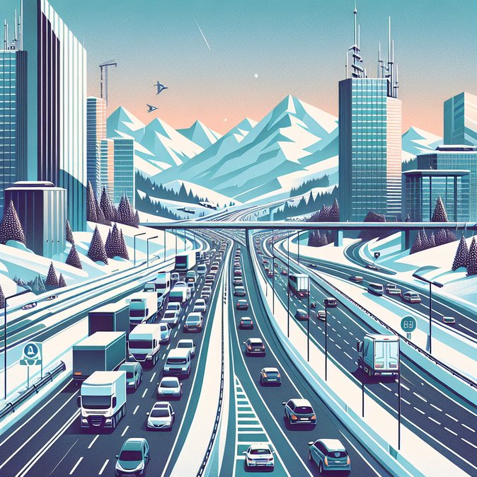 Bison Futé flashes red on major French motorways as ski exodus collides with business travel