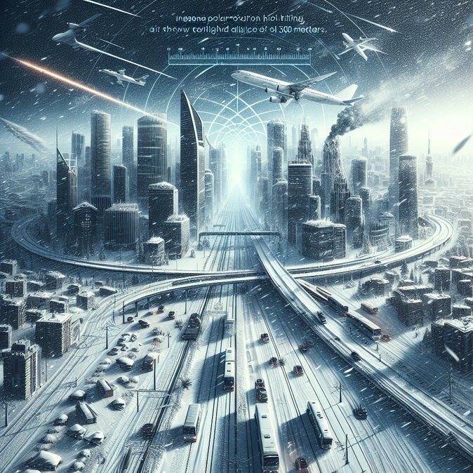 Polar Cyclone Brings Low-Level Snow to Italy, Disrupting Air and Road Travel