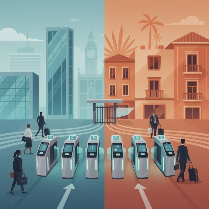 Royaume-Uni et UE discutent des blocages du système d'entrée/sortie avant le pic de voyages vers l'Espagne