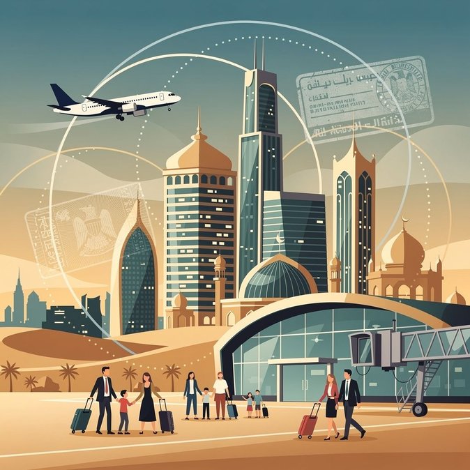 Les Émirats arabes unis étendent leur régime de visa à l’arrivée à six pays d’Asie et d’Afrique
