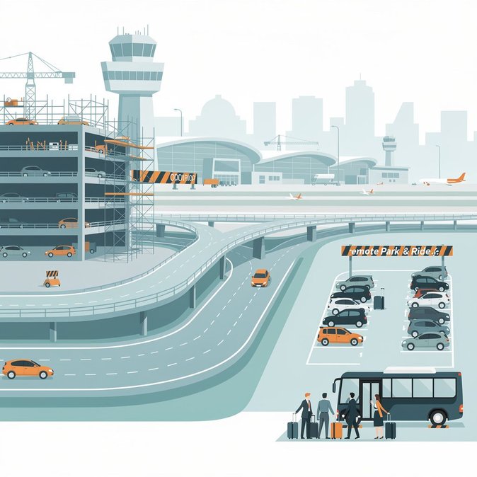 Heathrow closes Terminal 4 multi-storey car park in major redevelopment – new parking and drop-off rules from today
