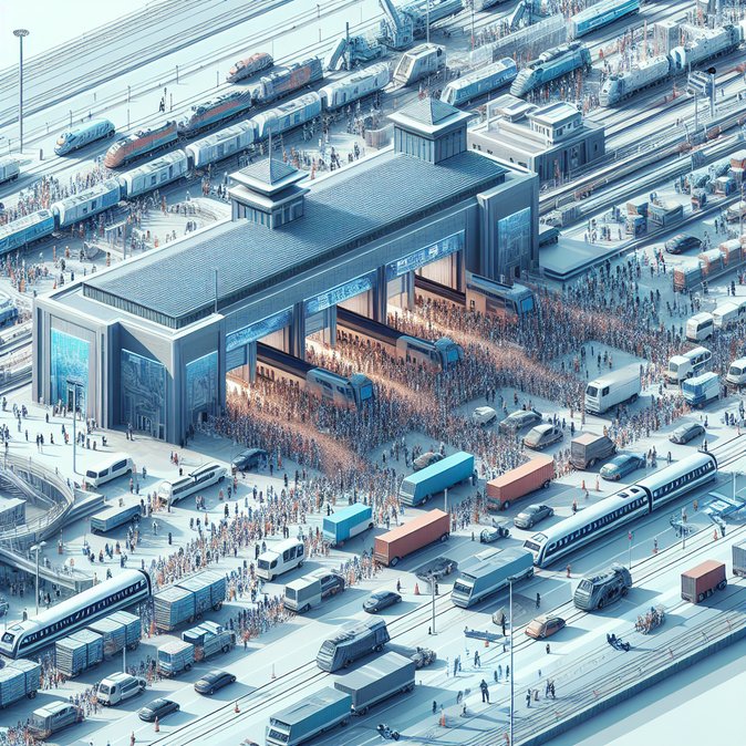 Xinjiang ports record 4.4 million crossings in 2025 as rail links to Central Asia boom