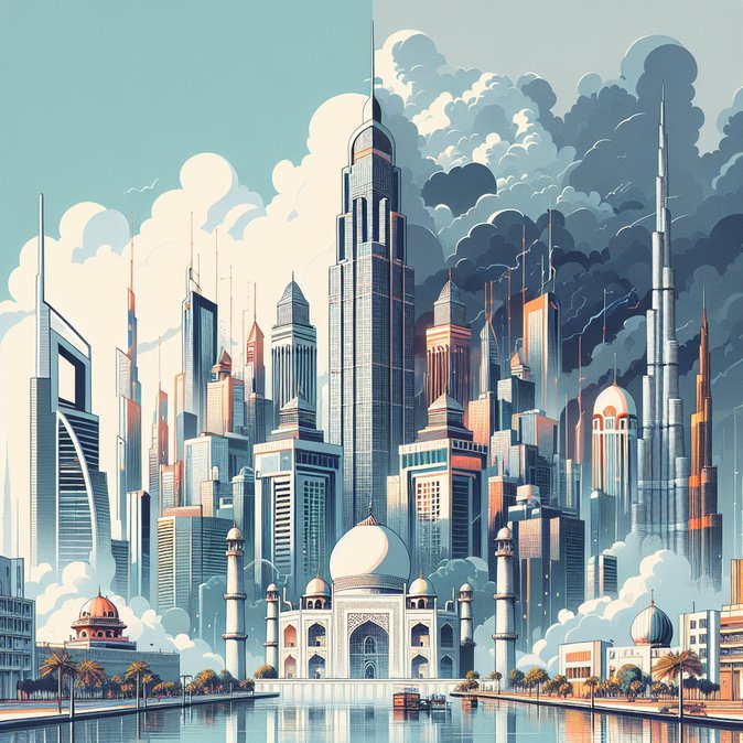 IndiGo advierte sobre retrasos y cancelaciones de vuelos hacia Emiratos Árabes Unidos debido a tormentas eléctricas