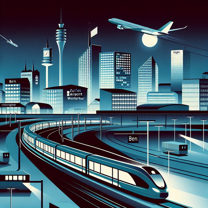 SBB to Extend Late-Night Bern-Zurich-Winterthur Train Service Through 2026 After Successful Trial