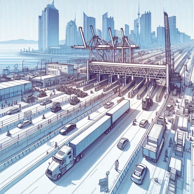 CBSA adds temporary NEXUS lane as major Lacolle border-crossing rebuild hits key milestone