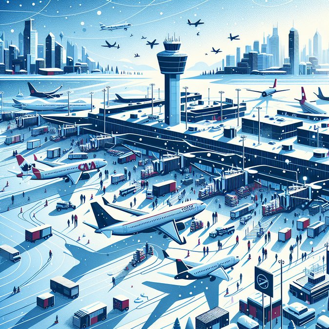 404 Flight Delays, 63 Cancellations Snarl Business Travel Across Canada