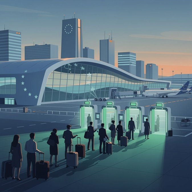 Airports and Airlines Urge Brussels to Allow Suspension of EU Entry/Exit System During Peak Summer