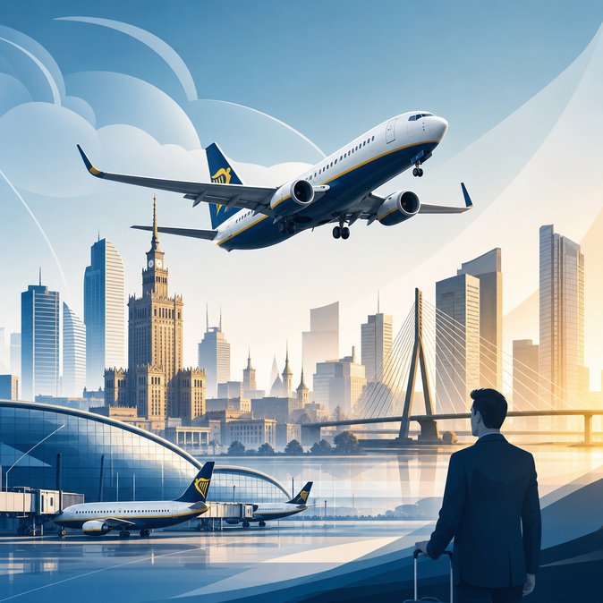 Ryanair adds two aircraft and 12 new routes in record Winter 2026 Warsaw schedule