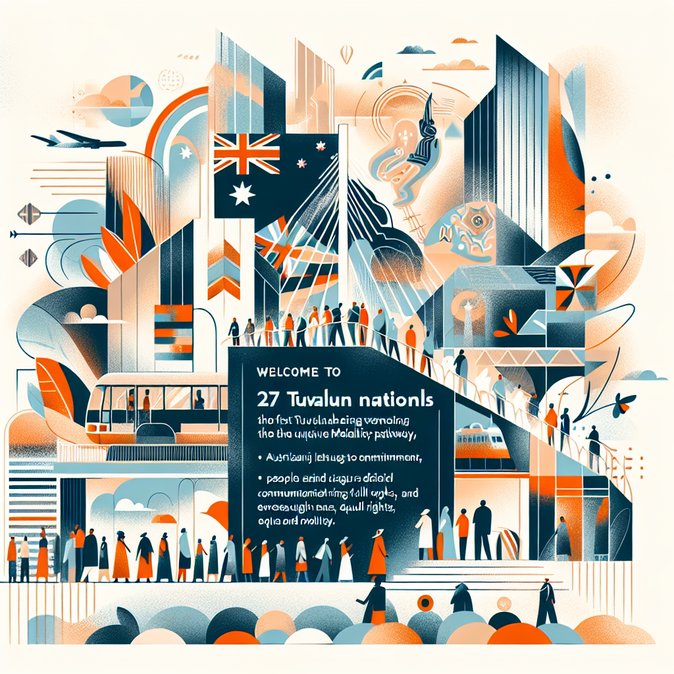 First Tuvalu Climate-Migrants Arrive in Australia Under Falepili Union Visa