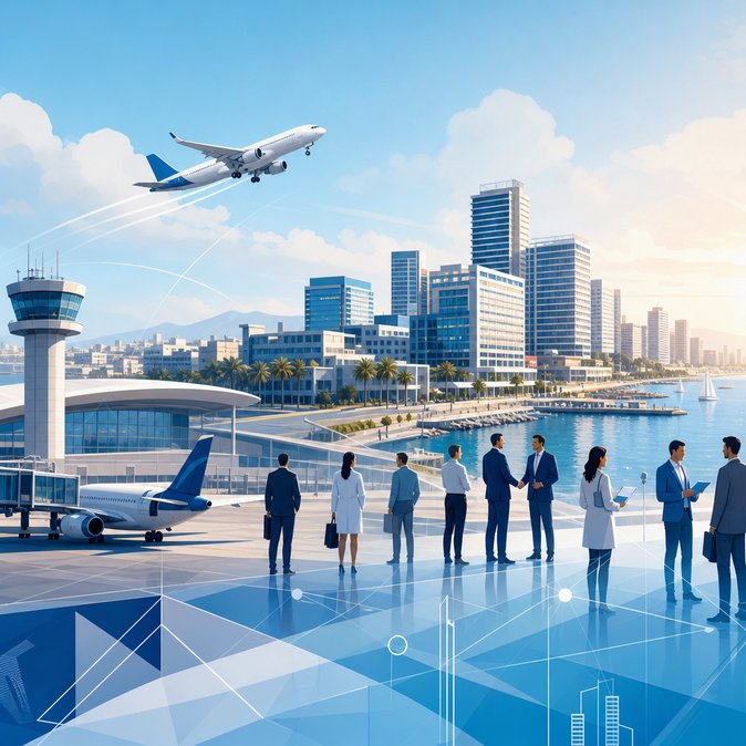 Larnaca’s growing airport hub status fuels new wave of international investment