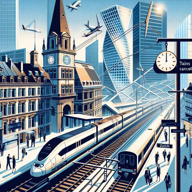 Engineering Works Disrupt Paris-Zurich TGV Lyria Services Until 29 March