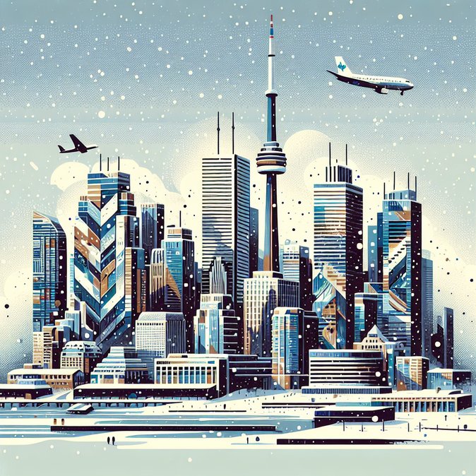 Winter Storm Forces Mass Flight Cancellations at Toronto Pearson; Airlines Activate No-Fee Rebooking