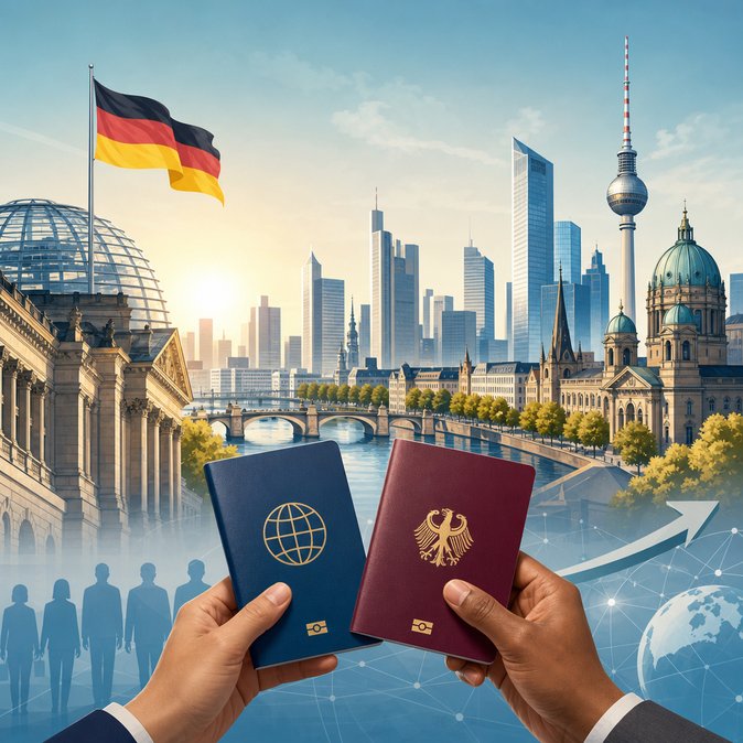 Germany locks in 5-year naturalisation track and universal dual citizenship