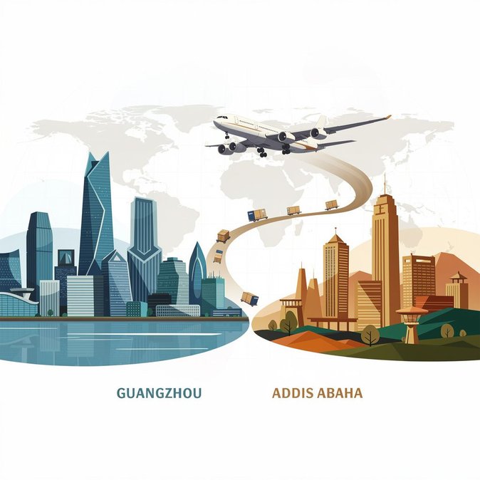 China Southern inaugura ruta de carga aérea Guangzhou–Addis Abeba para fortalecer las cadenas de suministro entre China y África