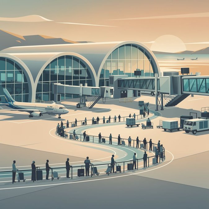 General strike sparks hours-long queues and flight rescheduling at Larnaca Airport