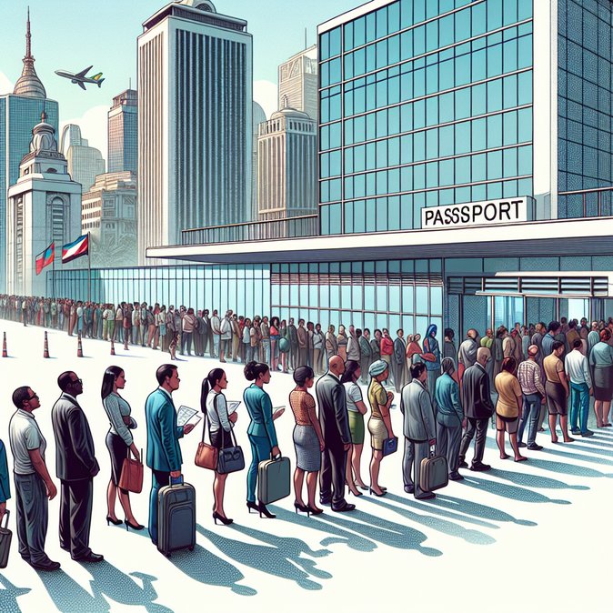 Polícia Federal cria 4 000 vagas semanais extras para emissão de passaportes no Rio de Janeiro