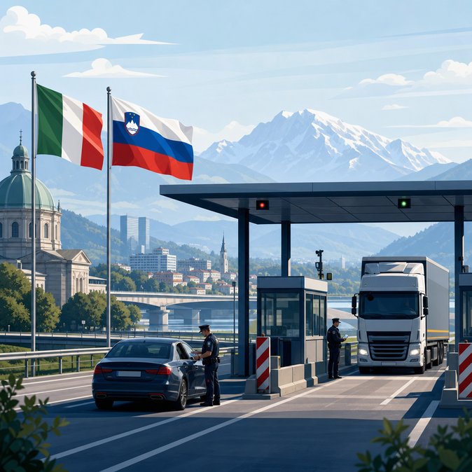 Italy Poised to Extend Border Checks with Slovenia as Ljubljana Renews Controls Until December