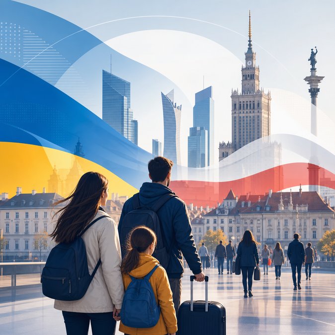 Updated guidance clarifies ‘UKR’ temporary-protection status for Ukrainians in Poland