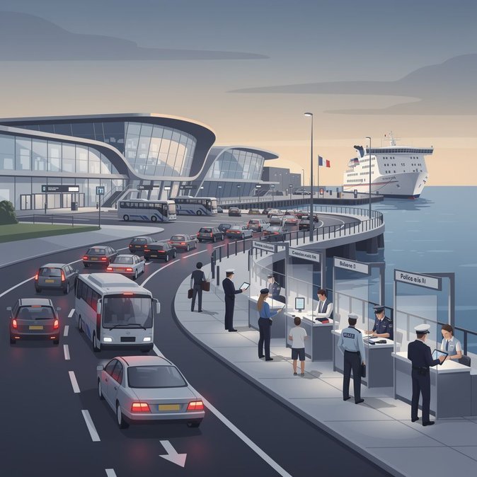 Le port de Douvres se prépare à des dysfonctionnements du système d’entrée-sortie de l’UE alors que les départs en vacances d’été débutent