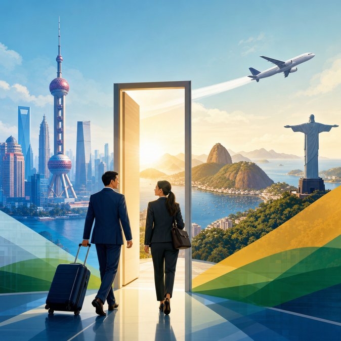 Brazil Showcases New Visa-Free Access at ITB China 2026