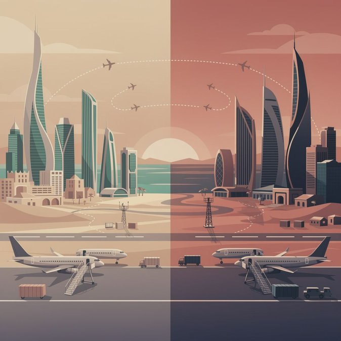 الإمارات تحظر شركات الطيران الإيرانية وسط تصاعد التوترات الإقليمية، مما يزيد من تعقيد مسارات الرحلات الجوية