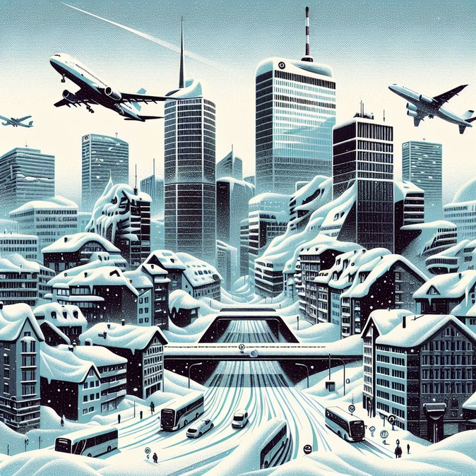 Blizzard cuts Switzerland’s transatlantic link – SWISS cancels nine US flights