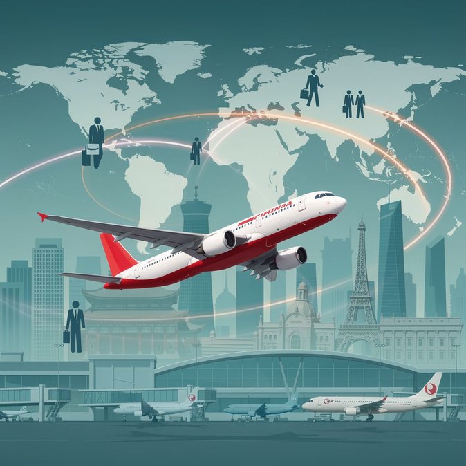 تعلن الخطوط الجوية الصينية عن زيادة مزدوجة الرقم في حركة الركاب الدولية، مما يشير إلى انتعاش قوي في رحلات الأعمال المتجهة إلى الصين