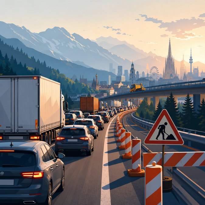 ÖAMTC Warns of Severe Pentecost Traffic and Border Queues Across Austria