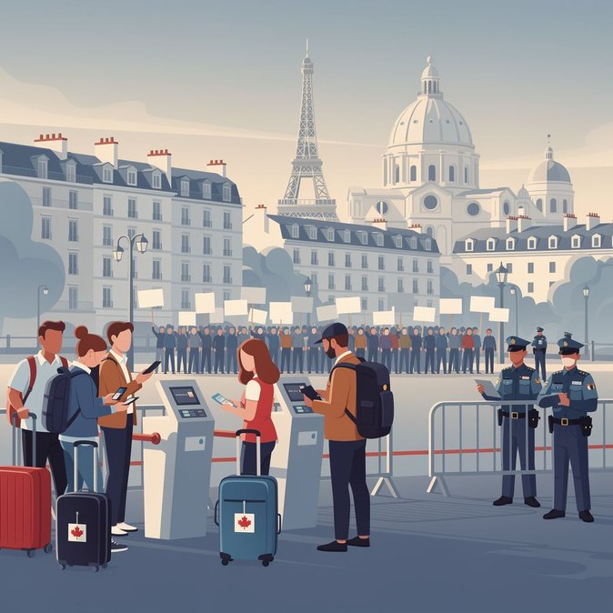 Canadá endurece la alerta de viaje para Francia ante grandes eventos y aumento del nivel de alerta Vigipirate