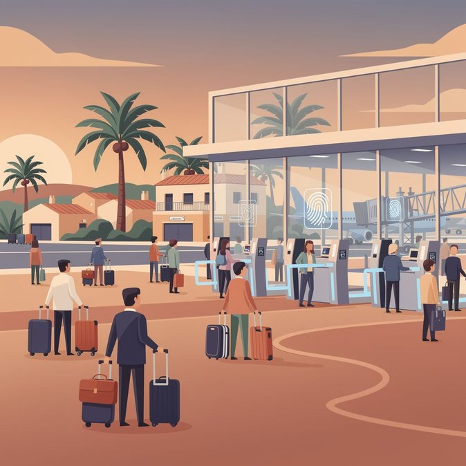 Biometric Entry/Exit System Creates Multi-Hour Queues in Balearic Airports