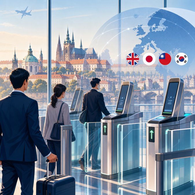 Prague Airport Opens eGATE Fast-Track to Selected Non-EU Travellers