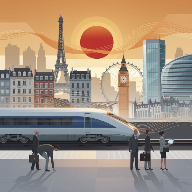 Eurostar cancela y reduce servicios entre París y Londres debido a que la ola de calor deforma las vías en tres países