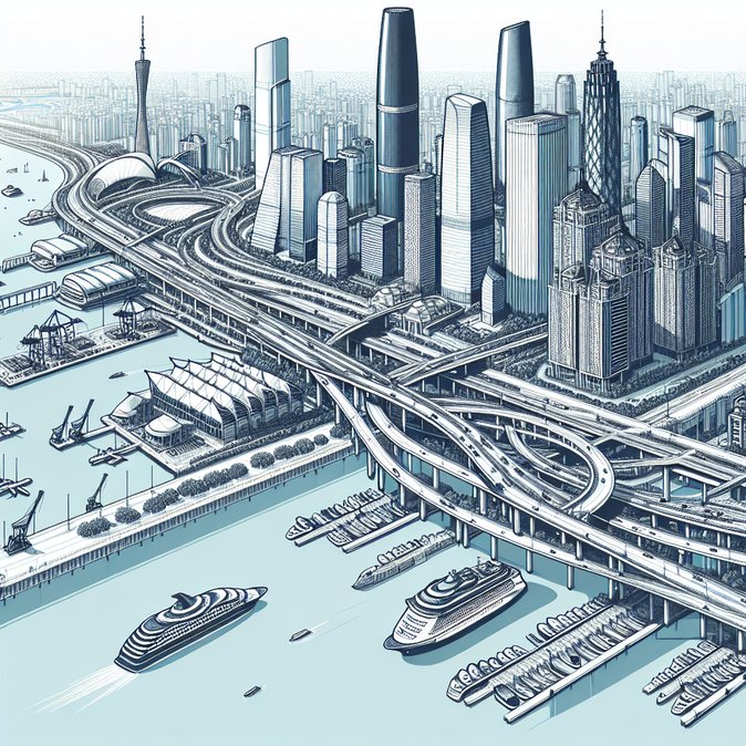 Guangzhou’s multiple ports hit new highs as trade show and holiday traffic converge