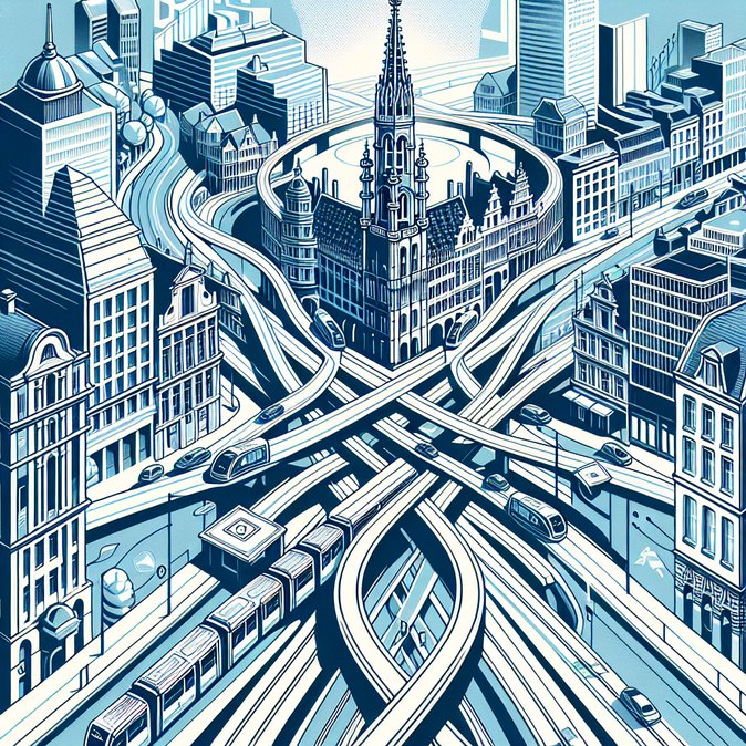 Sainctelette road closure extended, forcing tram 51 detour until October