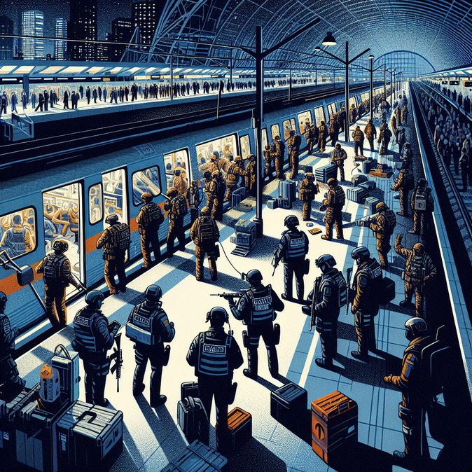 ‘Safe Train Station’ drill tests crisis procedures at Kraków–Balice airport rail terminal