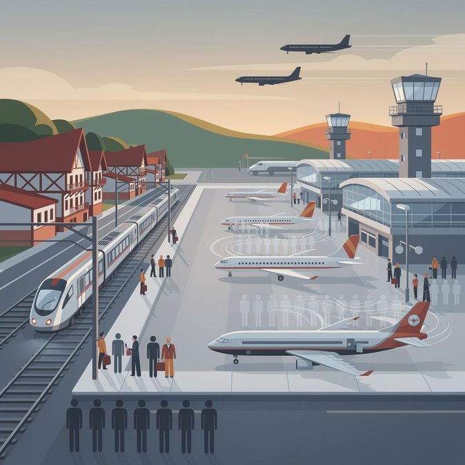 De nombreuses grèves dans les aéroports et les chemins de fer perturbent toujours le réseau de mobilité en Espagne