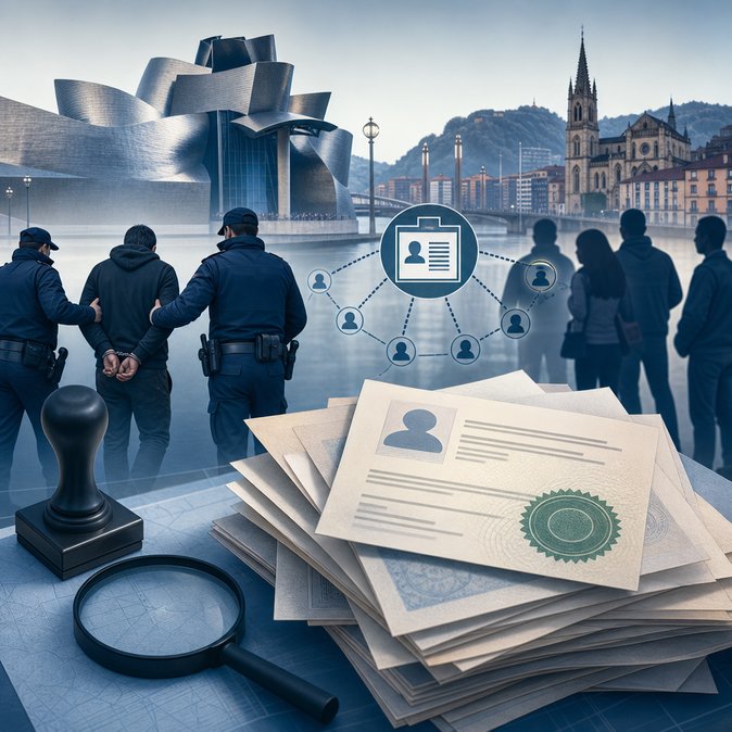Police Bust Basque Consultancy Ring Selling Fake Papers for Spain’s 2026 Migrant Regularisation