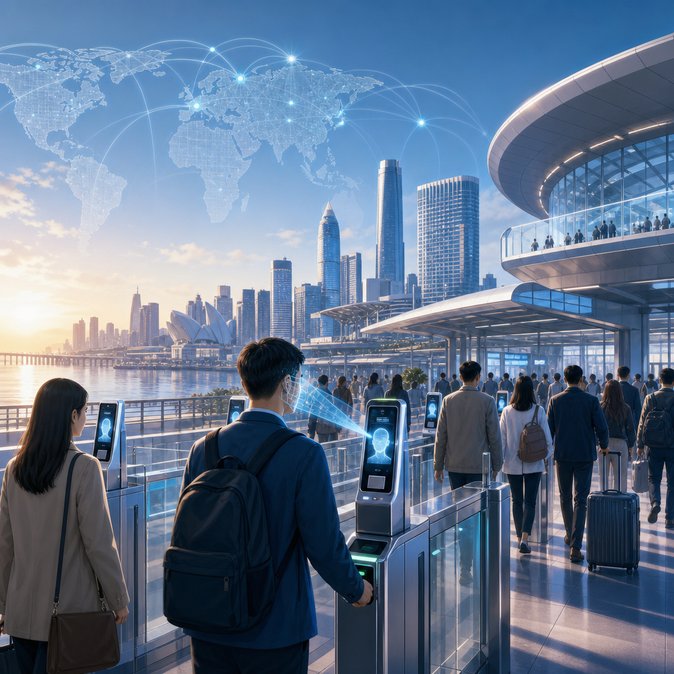 Zhuhai border inspection passes 100 million travellers for 2026—16 days ahead of last year as facial-recognition gates dominate