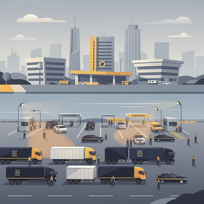 La police fédérale saisit 5,5 tonnes de cannabis au poste-frontière entre le Paraná et l’Argentine