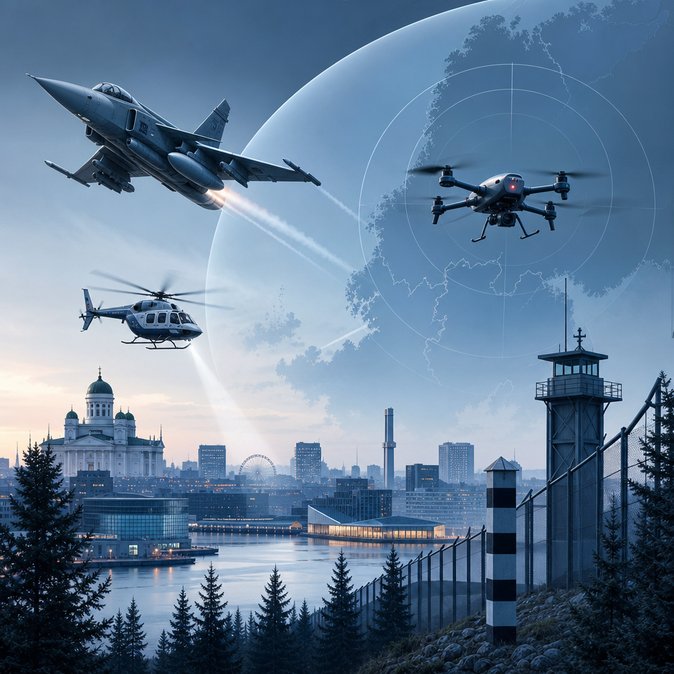 Finland heightens air-space vigilance after fresh drone incursion reports