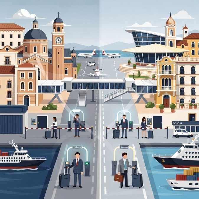 L’Italie et l’Espagne prolongent les contrôles réciproques aux frontières Schengen dans le cadre du différend migratoire à Ceuta