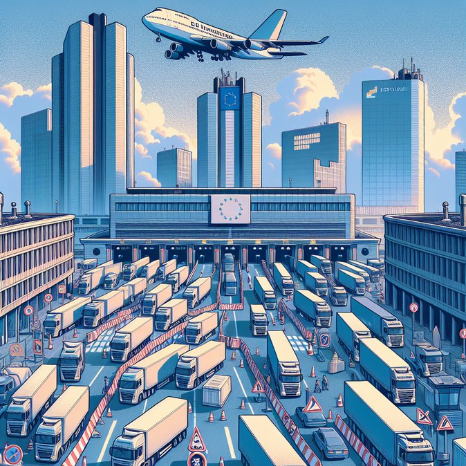 Farmers’ blockade at Brussels Airport snarls cargo operations and international supply chains