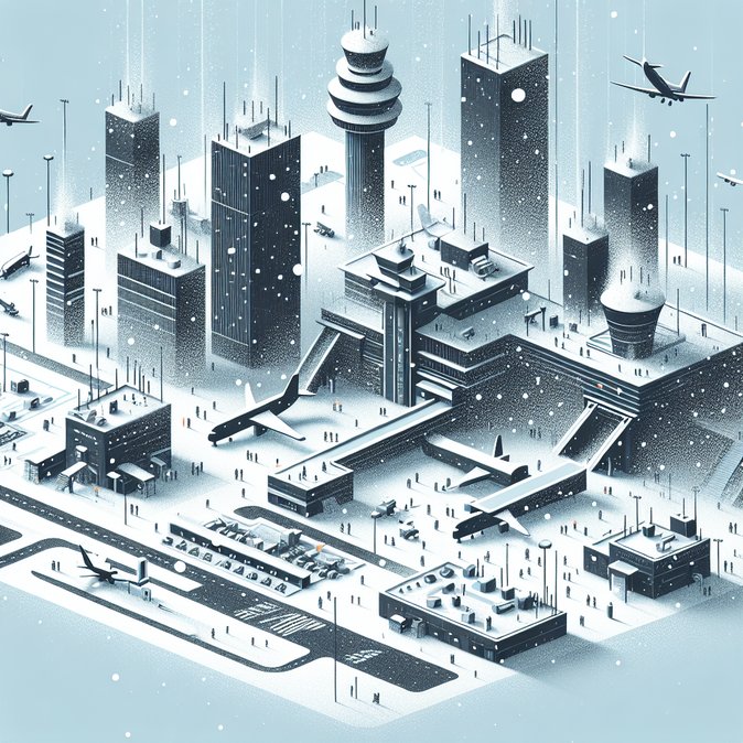 Snow and Staff Shortages Cause 20 % Flight Delays at Vienna Airport