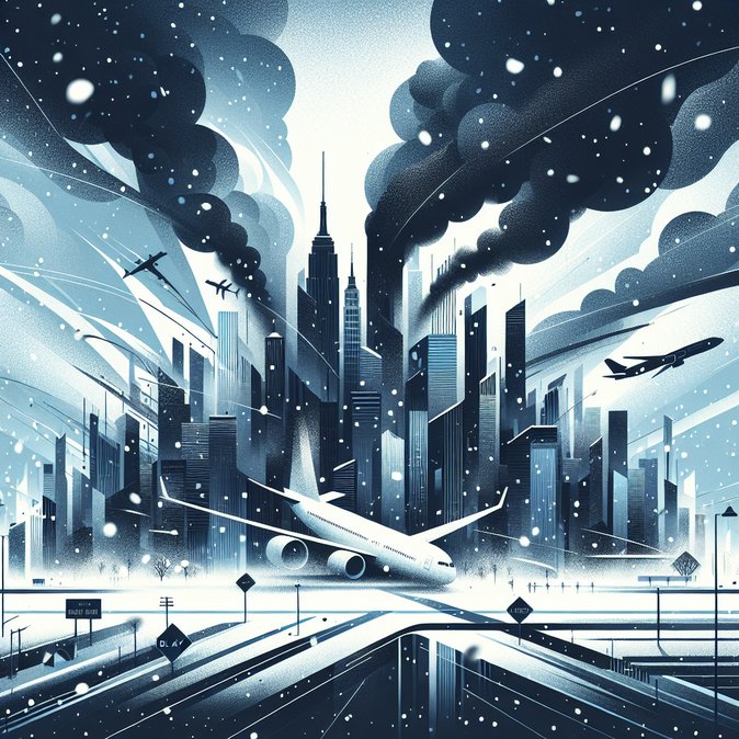 US snowstorm slows Irish trans-Atlantic traffic; passengers advised to expect multi-hour delays