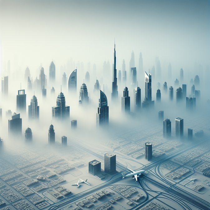 Densa niebla obliga a desviar 19 vuelos en el Aeropuerto Internacional de Dubái