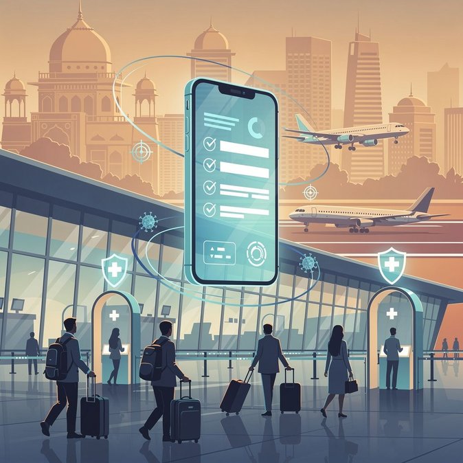 L’Inde relance le portail Air Suvidha 2.0, rendant obligatoire la déclaration sanitaire numérique autonome