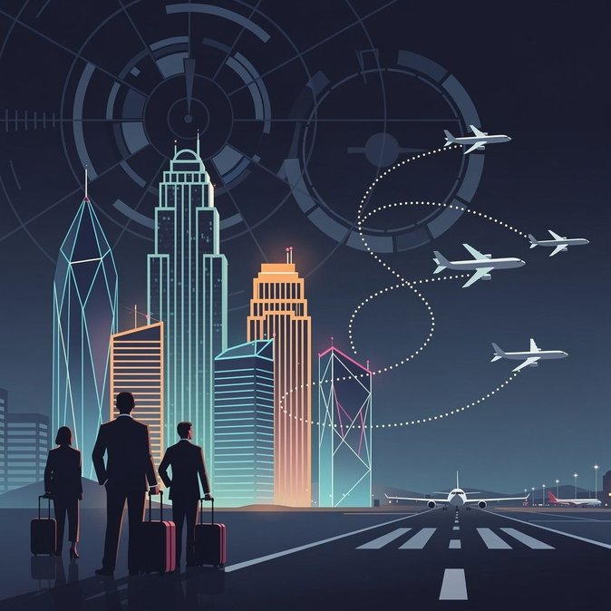 Iniciativa de Gestión del Tráfico de la FAA Provoca Retrasos Nocturnos Hacia Las Vegas