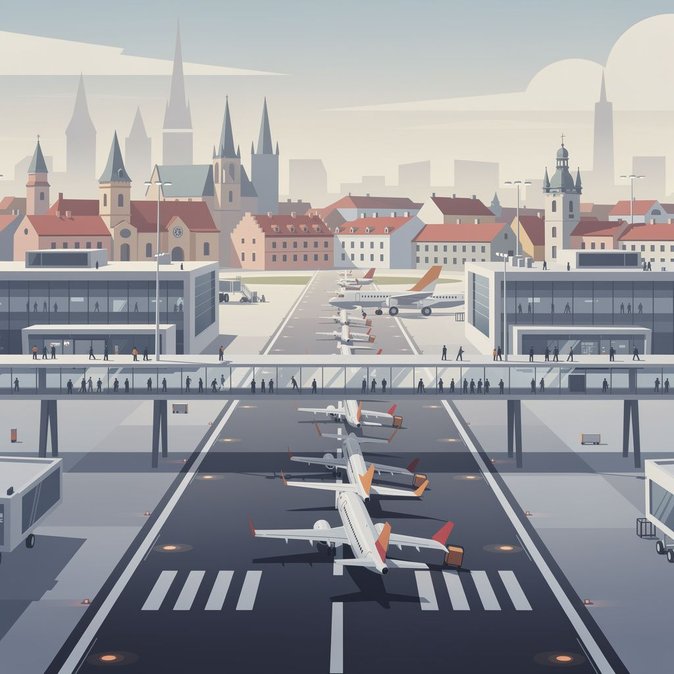 Runway Closure Forces Prague Airport to Rethink Connections as Summer Peak Begins