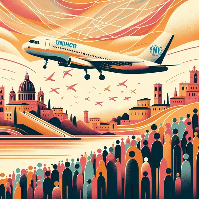 122 Vulnerable Refugees Reach Rome Via Humanitarian Corridor From Libya